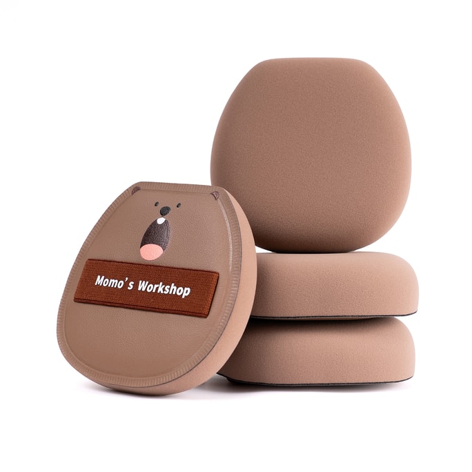2pcs Makeup Sponge Marshmallow Sponge Makeup Liquid Foundation Sponge Dual-Sided Powder Puff Large