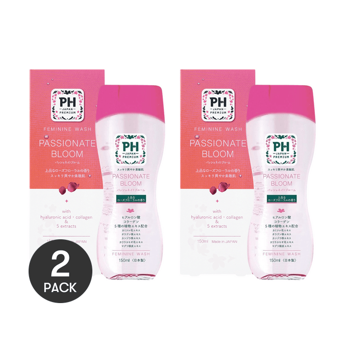 日本PH JAPAN 女性私密護理洗劑 玫瑰香 150ml *2【超值裝】
