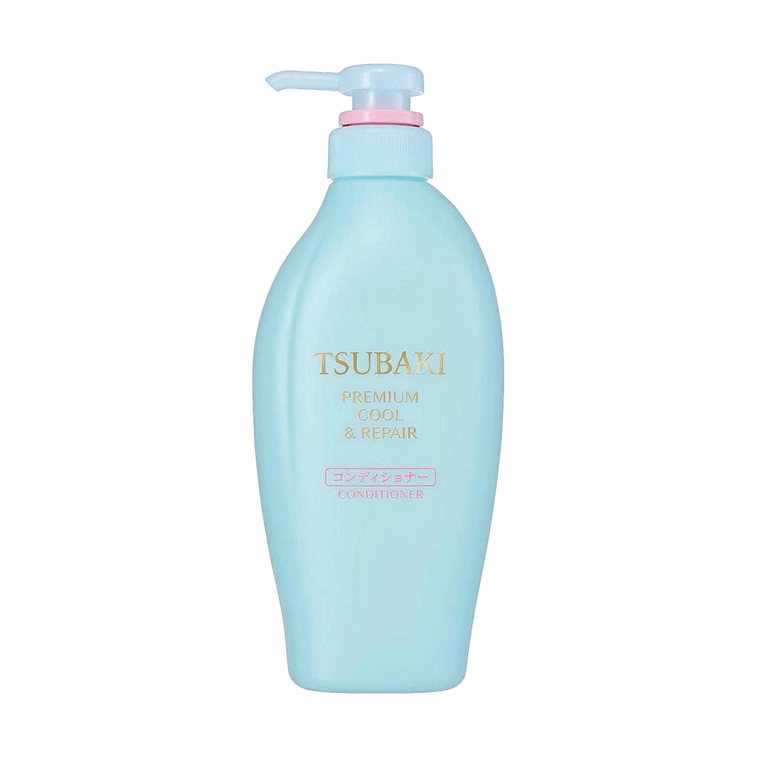 日本FINETODAY TSUBAKI丝蓓绮 蓝椿 清爽无硅油洗护发套装 控油止痒 蓬松柔顺 450ml*2【夏日清凉限定版】 3