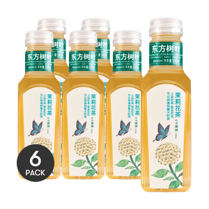 农夫山泉 东方树叶 茉莉花茶 500ml*6瓶【超值装】【0糖0卡】【复刻霸王茶姬伯牙绝弦】