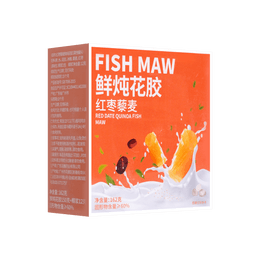 FISH MAW 红枣藜麦即食鱼胶花胶 四季滋补佳品  162克 固形物大于 60%