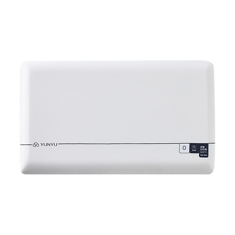 Deep Sleep Memory Foam Pillow - Slow Rebound Generation 2, Zero-Pressure Intelligent Pressure Relief White, 27.6×16.5×3. 3