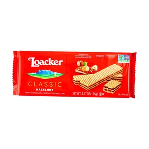 義大利LOACKER萊家 經典威化華夫餅 榛果 175g