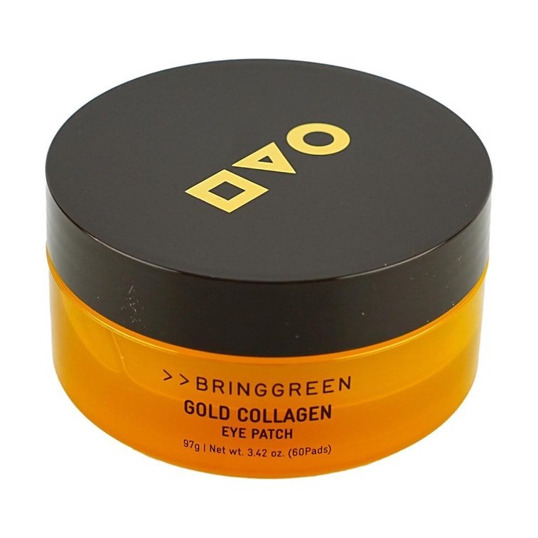 韩国BRING GREEN芭兰歌林 24K黄金纯素胶原蛋白水凝胶眼膜眼贴 60片 美白水润 改善暗沉 淡化皱纹 低刺激【NETFLIX鱿鱼游戏联名限定】 7