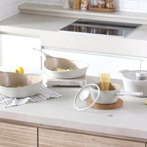 South Korea NEOFLAM Vulcan Stock Pot, Ceramic-Coated Cooking Pot, 7 Inches, Compatible with Induction Cookers & Gas Stov