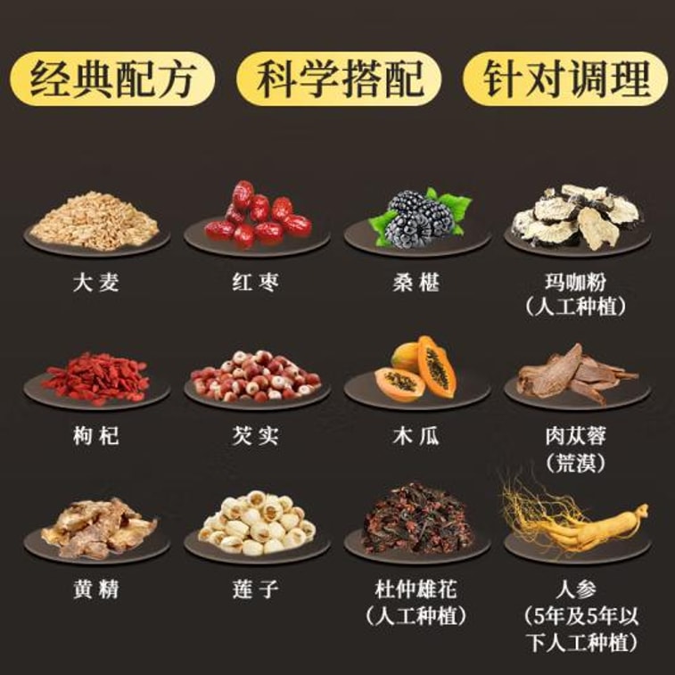 【中国直送】仁和八味菊・カッシア種子・クコの実茶 肝臓に栄養を与え、肝臓を保護し、火を減らす 120g 15日分 【夜更かし健康茶】 3