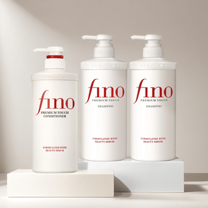 Fino Repair Shampoo 550ml*2 + Conditioner 550ml【Value Pack】