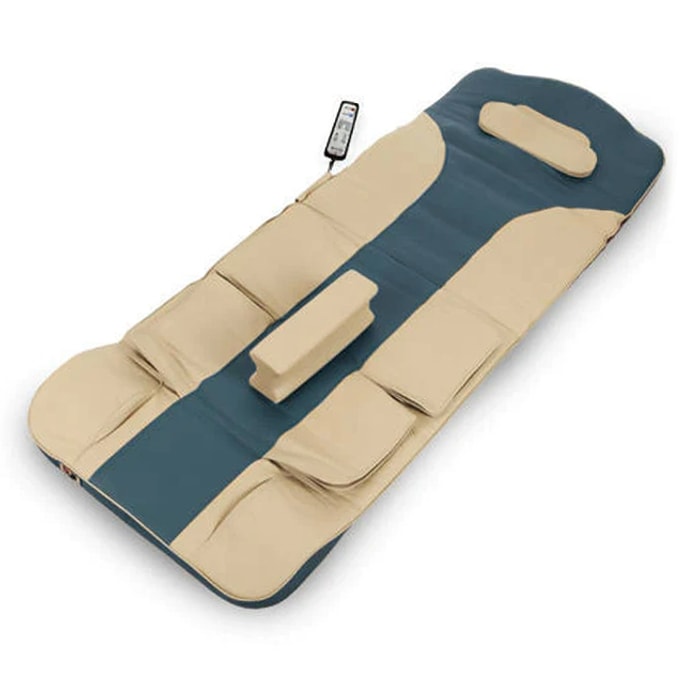 韩国 Medical Dream K100 全身按摩垫按摩垫 - 气压和加热按摩床垫垫缓解颈部、背部、腿部