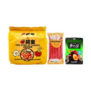 トマトの王様 インスタントヌードルスープ 目玉焼き味 5袋入り 20.45オンス【IVE Reiのお気に入り】