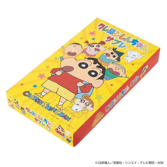 【日本直邮】 日本 长登屋 蜡笔小新联名酥脆饼干 12枚