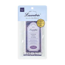 日本LAUNDRIN' 香薰卡片 衣柜除味 车载挂件 多功能香薰片香氛 伯爵茶 1枚