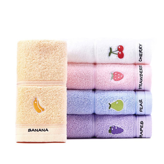 Cotton Children's Towel Children's Towel Cotton Random Color 5 Pieces