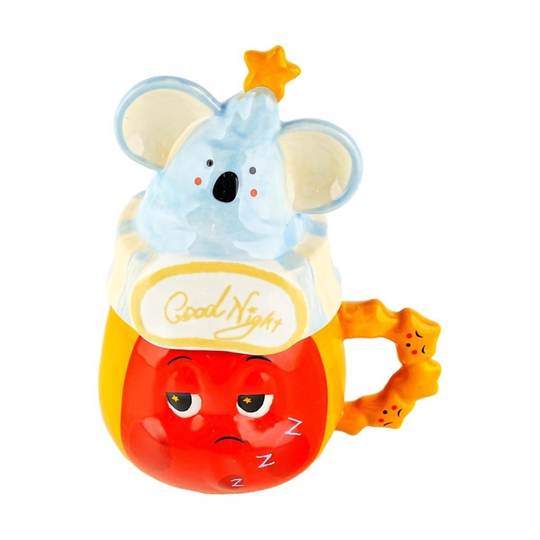 Twinkle Twinkle Koala Mug Set with Lid, 13.5 fl oz 8