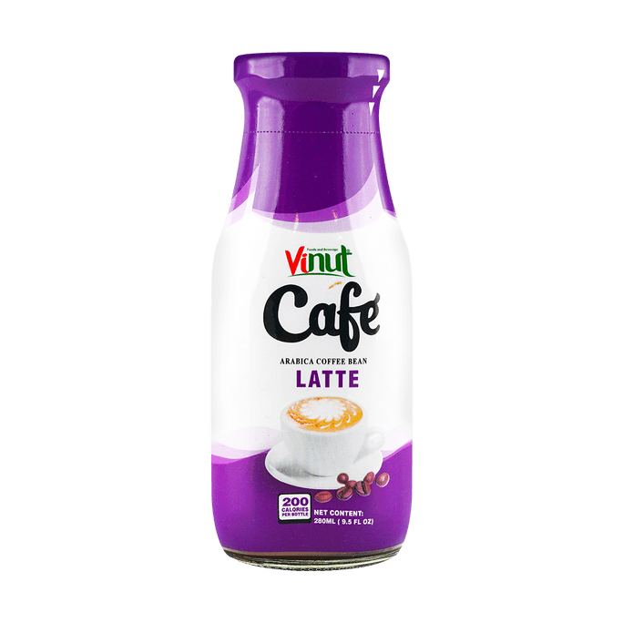 Ready-to-Drink Bottled Arabica Coffee Latte, 9.47 fl oz