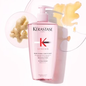 KÉRASTASE卡诗 元气姜粉瓶生姜洗发水 沁透洗发水 无硅油 氨基酸 500ml 48H长效控油 强韧发丝 改善断发掉发【发量感爆蓬】【NO.1】