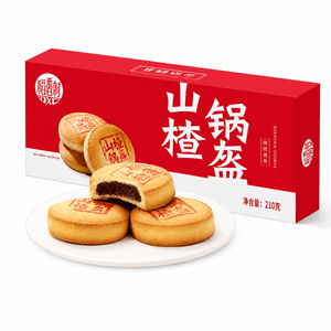 道香村サンザシパンケーキは、北京名物のお菓子、伝統的なお菓子、昔ながらのサンザシケーキ、210g。[サクサク、香ばしい、ふんわり、甘酸っぱい]
