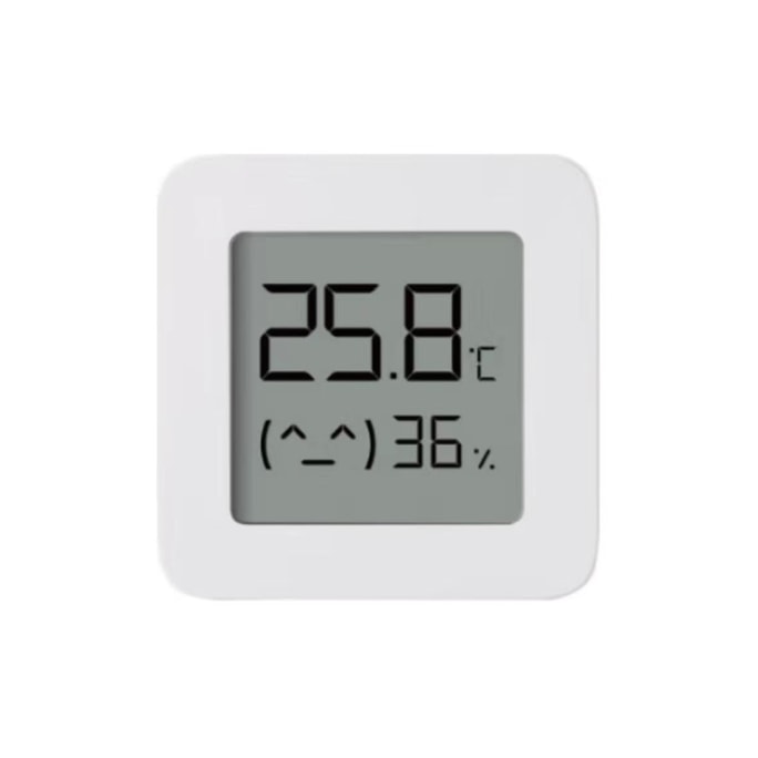 【中国直送】Xiaomi Mijia 電子温湿度計 2 家庭用 屋内 ベビールーム 高精度 室温計 スマートホーム ホワイト
