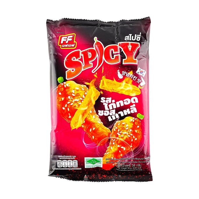 泰国FF 韩式香辣炸鸡味薯条  58g