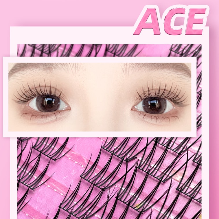  荔树 2盒装 爱豆女团系列-ACE免胶款旅行装/18簇-L21 10-12MM  2盒装 4