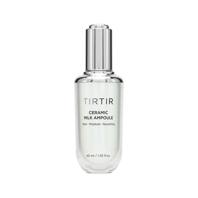 韩国 TIRTIR 陶瓷牛奶安瓿 40ml - 即时补水