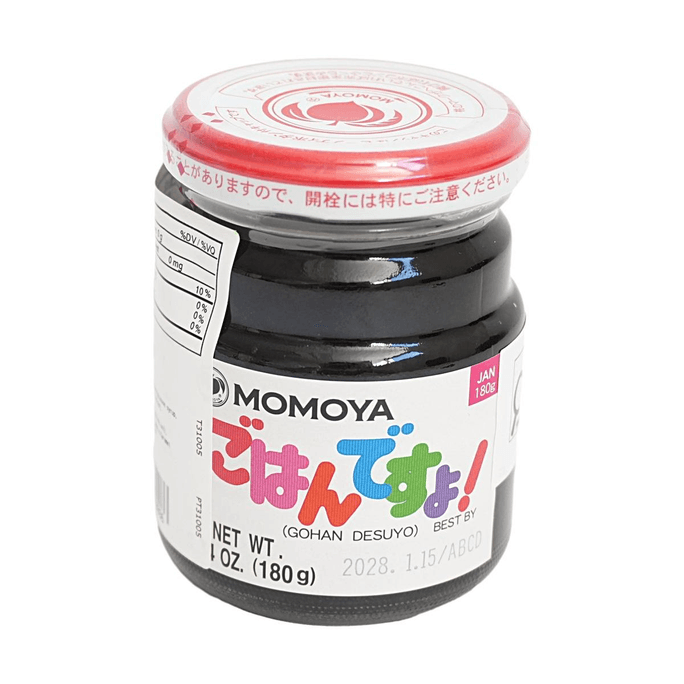 日本MOMO 海苔醬 180g