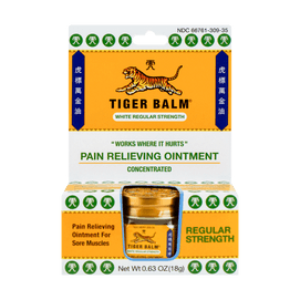 Pain Relieving Ointment, Sports Rub, Works Where it Hurts, 0.63oz. #White Regular Strength