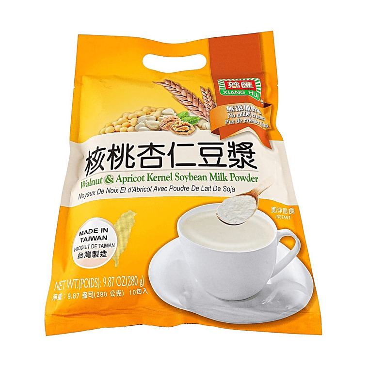 台湾芗汇 核桃杏仁豆浆 10包入 280g【营养早餐饮品】【无添加奶精】 3