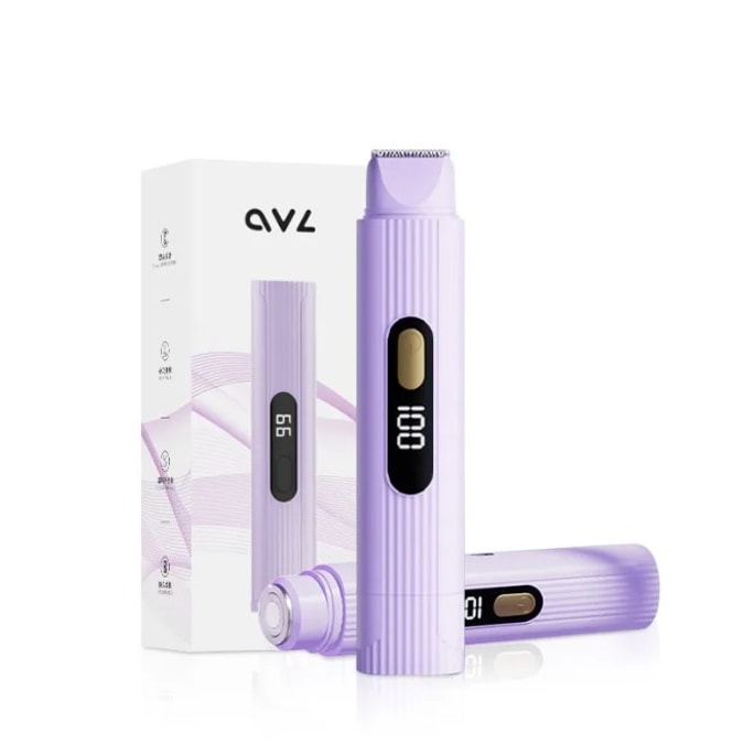 【香港直送】 OVL JN-801 電動剃毛器 紫色 IPX9級防水