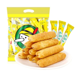 长鼻王 蛋黄夹心卷10g✖️10包能量玉米棒休闲食品小吃