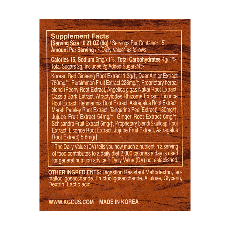 韓國JUNGKWANJANG正官莊 天鹿膏 6年根高麗參紅參+鹿茸精華 一罐入 30g【女人的寶】緩解疲勞 增強體質 4