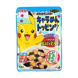 ポケモン ピカチュウ コーンと海藻入り 麺トッピング 0.42oz 再封可能バッグ【アニメグッズ】