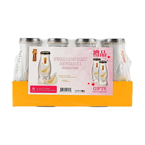 プレミアムツバメの巣ドリンクシュガーフリー 8.12 fl oz x 8ボトル - 100%天然ツバメの巣無添加