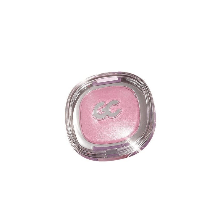 【中国直送】GIRLS CRUSH gc フリーズドライ ブラッシュ ハイライターパウダー フェイスブライトニング、パール感、ツヤ肌用 4.5g×1