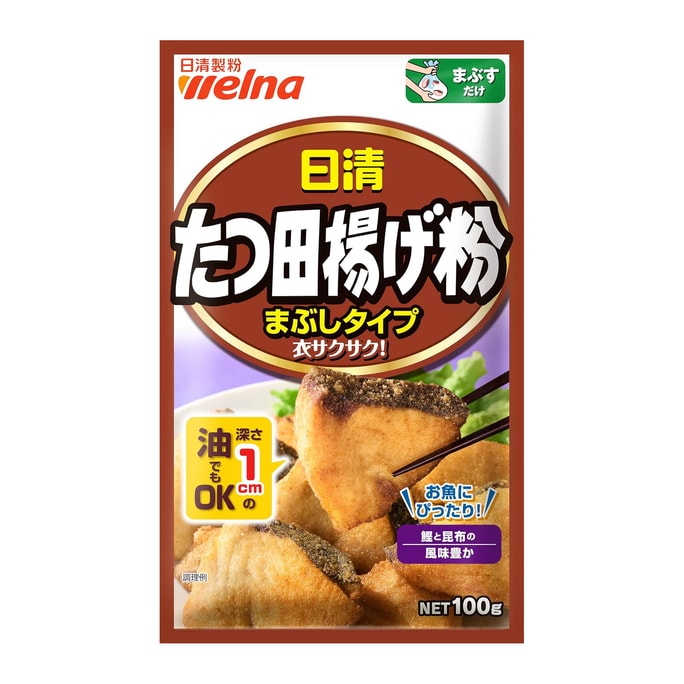 Nissin Tatsuda Fried Powder Glazed Type 100g