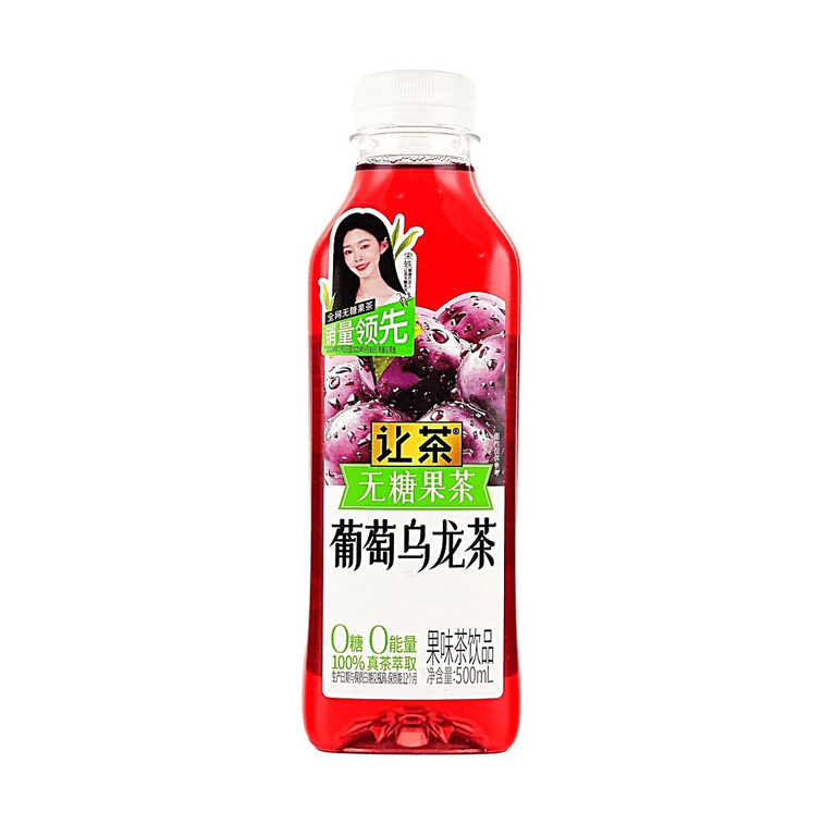 무설탕 과일차, 포도 우롱차, 473ml (16.9 fl oz) [설탕 0g, 지방 0g, 칼로리 0kcal] 3