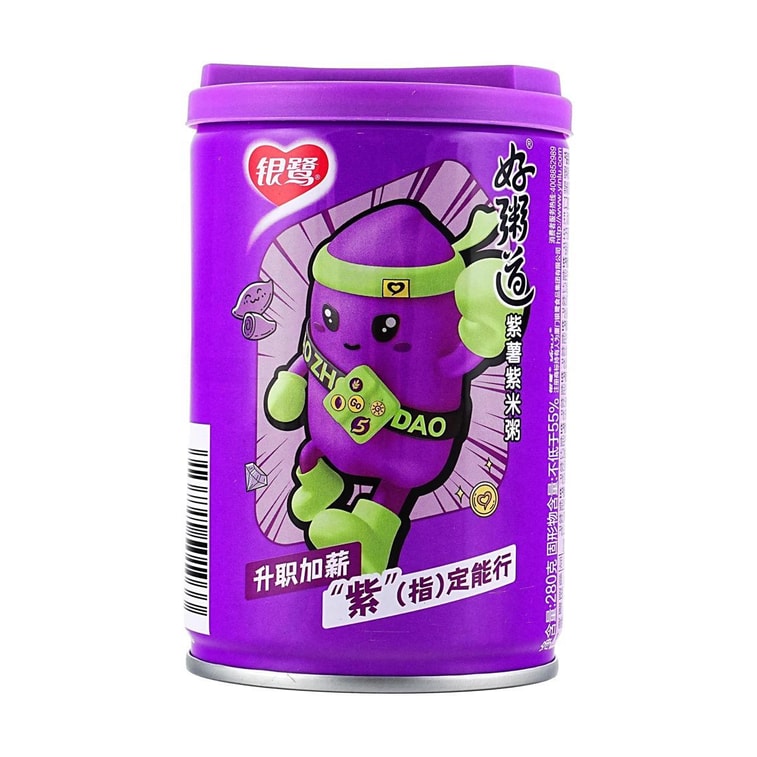 銀鷺 好粥道 紫薯紫米粥 280g 4