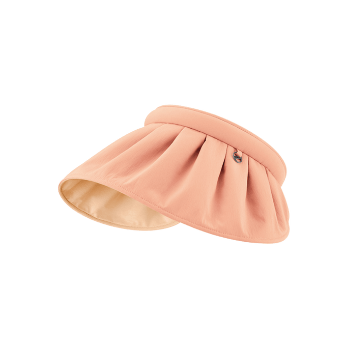 【Standard】Wide Brim Roll-up Sun Hat Sun Visor Orange