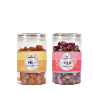Longan Fruit 150g*1+ Rose Flower 60g*1