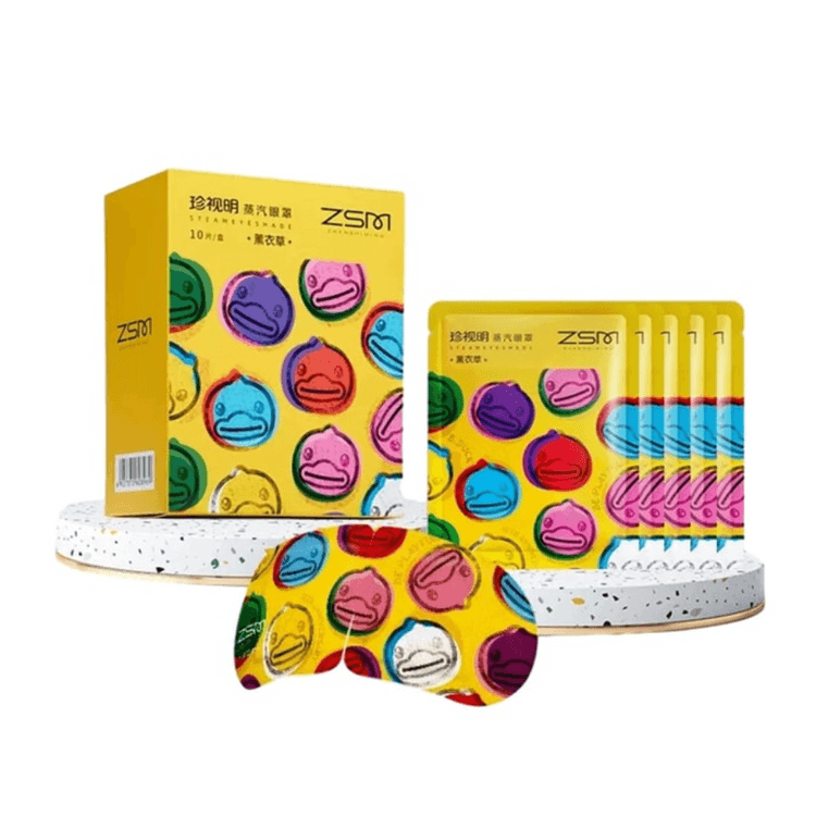 Zhenshiming Classic Steam Eye Mask Lavender 10pcs/Box - Yami.com