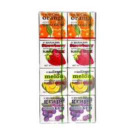 Chewing Gum Mixed  Fruit Flavor 8 Packs  1.51 oz