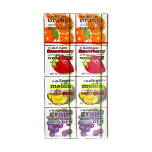 Chewing Gum Mixed  Fruit Flavor 8 Packs  1.51 oz【TWICE Nayeon Favorite】