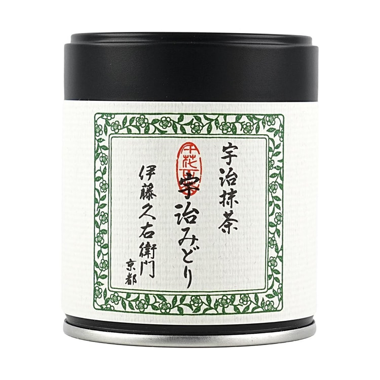 伊藤久右衛門日本伊藤久右衛門京都宇治抹茶粉罐裝20g 【點茶沖飲烘焙