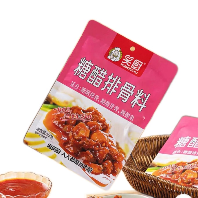 【中國直郵】 笑廚 糖醋汁家用糖醋魚糖醋排骨調味料醬汁150g*1袋