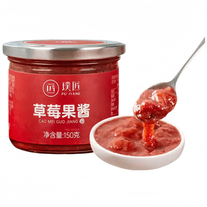 Pujian Strawberry Jam Bread Spread Toast Spread 150g*1 Jar
