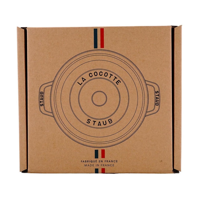 Round Dutch Oven, Enamel - coated Cast - iron with Double Ears, Peony Pink,4QT 10