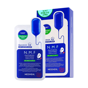 N.M.F Panthenol Soothing Ampoule Mask, 10pcs