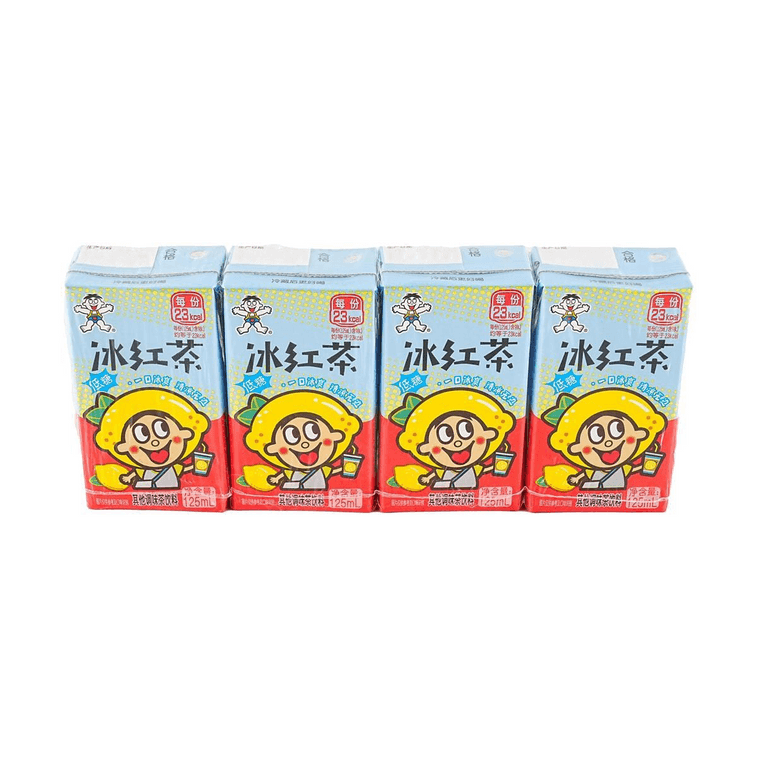 Iced Black Tea Beverage 4.23 fl oz * 4packs【Low Calories Low Sugar】 5