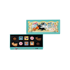 【日本直邮】 日本 日本其他 goncharoff Angeju E 情人节猫咪巧克力 10块