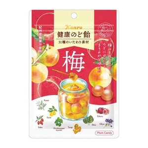 【日本直郵】 日本 KANRO 健康喉糖 梅子蜂蜜味喉糖 90g