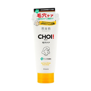 Hadabisei CHOI Gel Face Wash, Pore Clear, 3.88oz.
